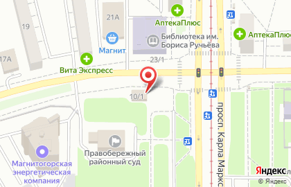 Кафе Тысяча и одна ночь на улице Советской Армии на карте