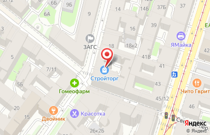 Мемориальная компания ВМК Северо-запад на метро Владимирская на карте