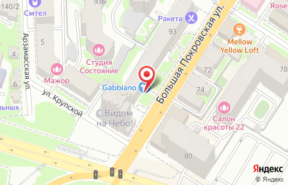 Магазин АльпИндустрия на Большой Покровской улице на карте