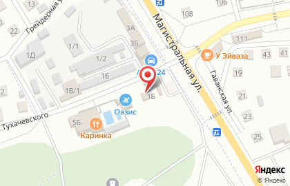 Магазин садово-хозяйственных товаров Усадьба в Астрахани на карте