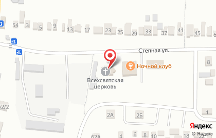 Церковь Всех Святых Земли Российской Просиявших на карте