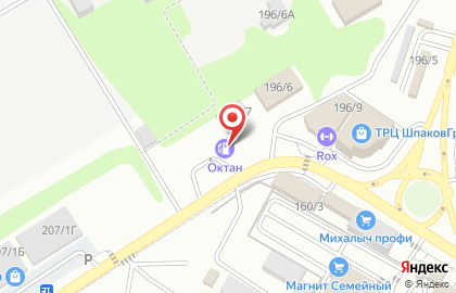АЗС Октан на улице Ленина на карте