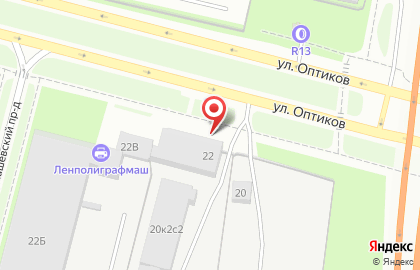 Гарант в Санкт-Петербурге на карте