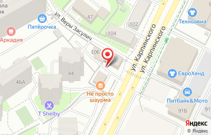 Компания Септик Сервис-Пермь в Индустриальном районе на карте