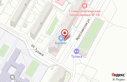 Детская клиническая поликлиника № 31 в Советском районе на карте