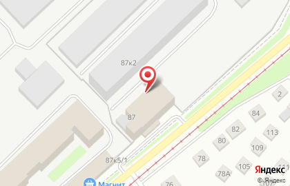 Швейная фабрика Авис на проспекте Дзержинского на карте