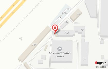 Киоск по продаже фруктов и овощей на Магистралиной улице на карте