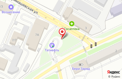 АЗС в Ижевске на карте