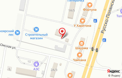 Троицкий строительный рынок на карте