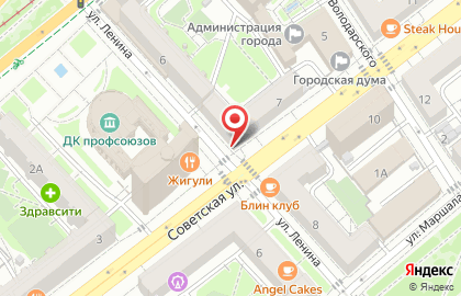 На Советской на Советской улице на карте