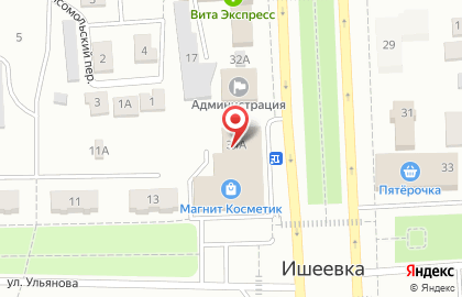 Развлекательный клуб на ул. Ленина, 34а на карте