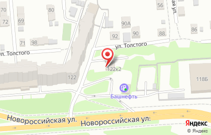 Автомойка Karcher на Новороссийской улице на карте
