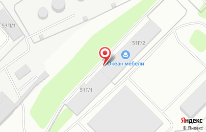 Торгово-производственная компания Океан Мебели в Железногорске на карте