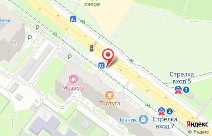 Указатель системы городского ориентирования №6076 по ул.Мещерский бульвар, д.3 к1 р на карте