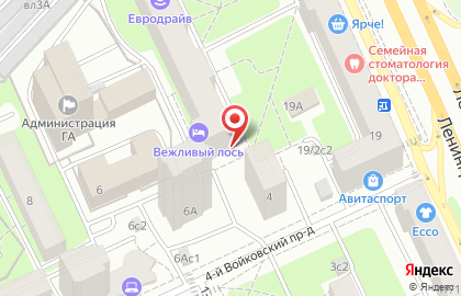 Солнышко в Москве на карте