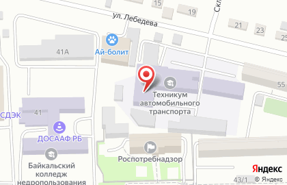 Автошкола Бртат в Октябрьском районе на карте
