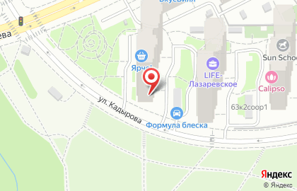 Магазин разливных напитков Хмель на улице Адмирала Лазарева на карте