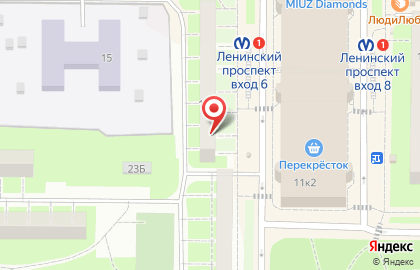 Магазин эконом-класса Технолог на Ленинском проспекте на карте