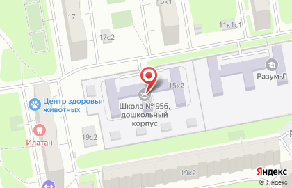 Детский сад №1282 на карте