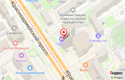 Школа Кунг Фу Владимира Суркова на Красноармейском проспекте на карте