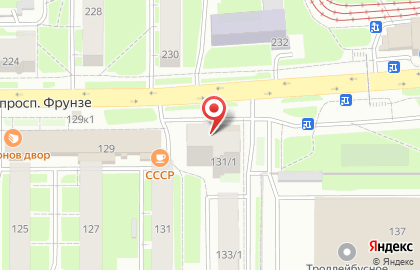 Банкомат Томскпромстройбанк на проспекте Фрунзе, 131/1 на карте