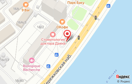 Автомойка Янамойке на метро Киевская на карте