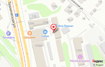 Центр дезинфекции СЭС на Технической улице на карте