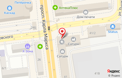 Города Переводов на улице Карла Маркса на карте