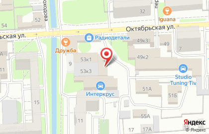 Проектная компания Горстрой на Октябрьской улице на карте