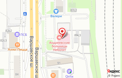 Ремонт компьютеров и ноутбуков №1 метро Варшавская на карте