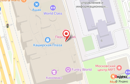 Федеральная сеть магазинов оптики Айкрафт на метро Домодедовская на карте