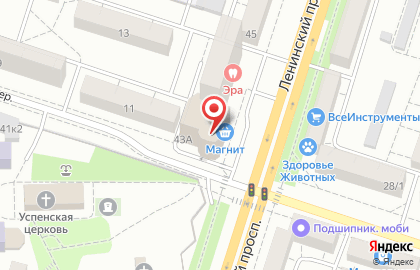 Медицинский центр Здоровый ребёнок на Ленинском проспекте, 43а на карте