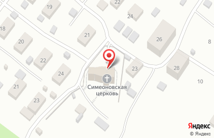 Храм во имя святого праведного Симеона Верхотурского на Апрельской улице на карте