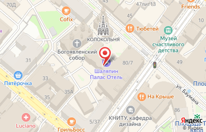 Шаляпин Палас Отель на карте