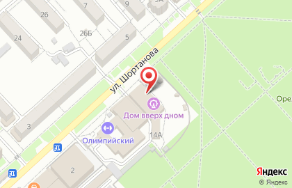 Магазин Мир праздника на улице Шортанова на карте