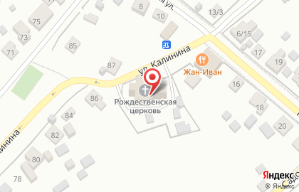 Храм Рождества Христова в Звенигороде на карте