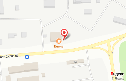 Кафе Елена на карте