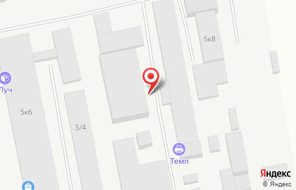Типография Темп на карте