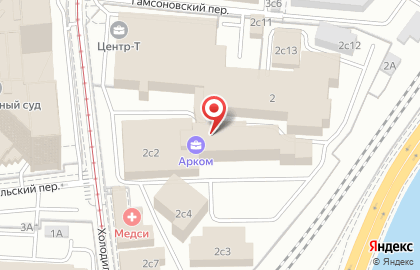 Интернет-магазин KV-1 Anti-Aging Beauty в Гамсоновском переулке на карте