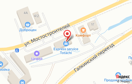 Автомастерская Атс Totachi сервис на карте