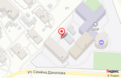 Общежитие, ШВСМ на карте