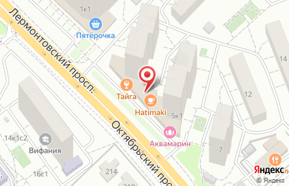 Зоосалон Best stil на Октябрьском проспекте на карте