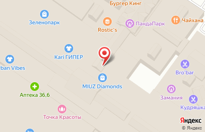 Зоомагазин ЧЕТЫРЕ ЛАПЫ в Солнечногорске на карте