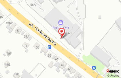 Курская фабрика мебели на карте