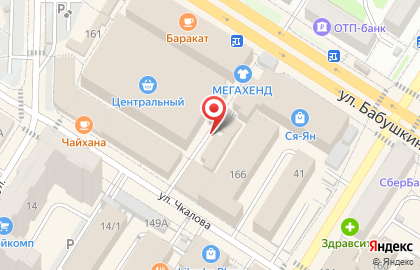 Торговый комплекс Центральный в Центральном районе на карте