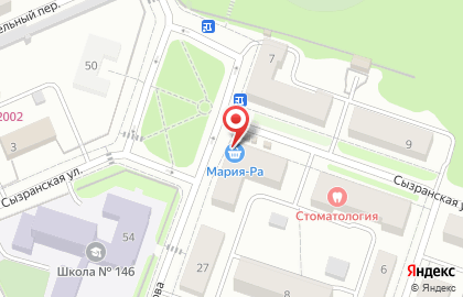 Супермаркет Мария-Ра в Первомайском районе на карте