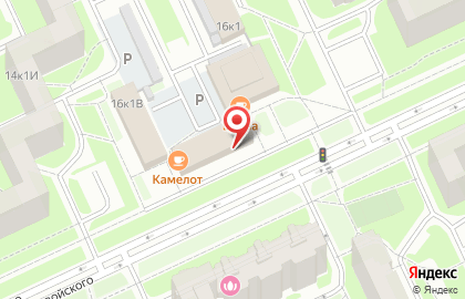 Аптека Невис в Санкт-Петербурге на карте