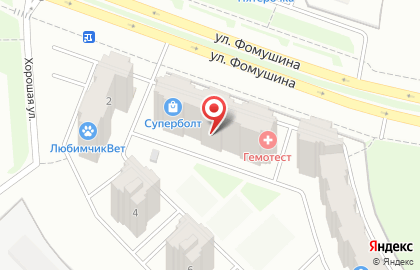 Ветеринарная клиника ЛюбимчикВЕТ на карте