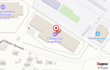 СДЮСШОР, г. Омск на улице Мира на карте