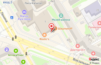 Типография Allprint на Площади Гарина-Михайловского на карте
